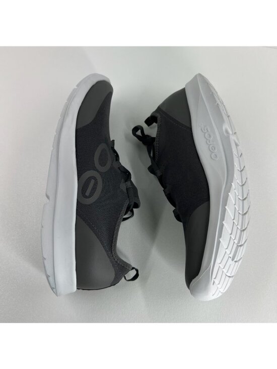 Oofos OOmg Sport LS Recovery Shoes Mens 11 Low Top Lace Up Breathable Slate Gray main image 5